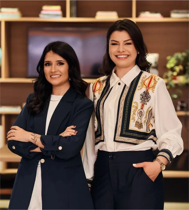 Paula Matozo e Chaiane Espinosa, advogadas do Escritório Matozo & Espinosa, em Pelotas/RS.